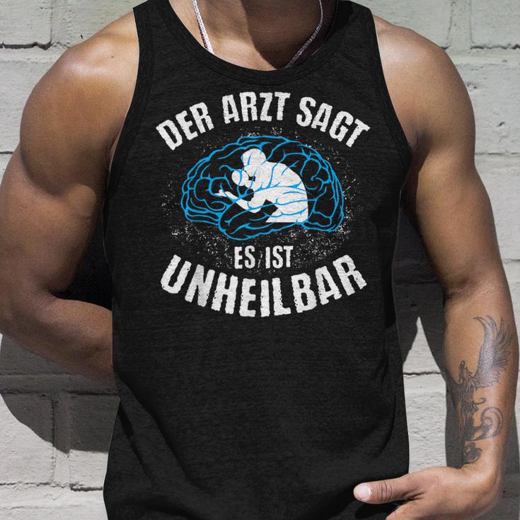 Table Tennis Doctor Says Unheilbar Cool Ping Pong Tank Top Geschenke für Ihn