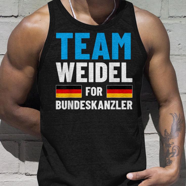 Team Alice Weidel For Bundeskanzler Tank Top Geschenke für Ihn