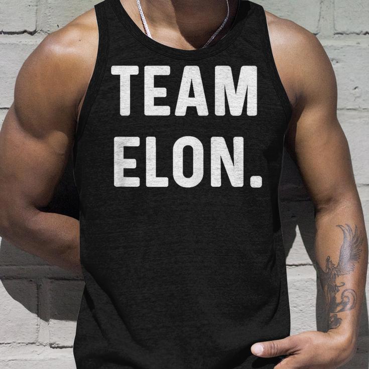 Team Elon Name Tank Top Geschenke für Ihn