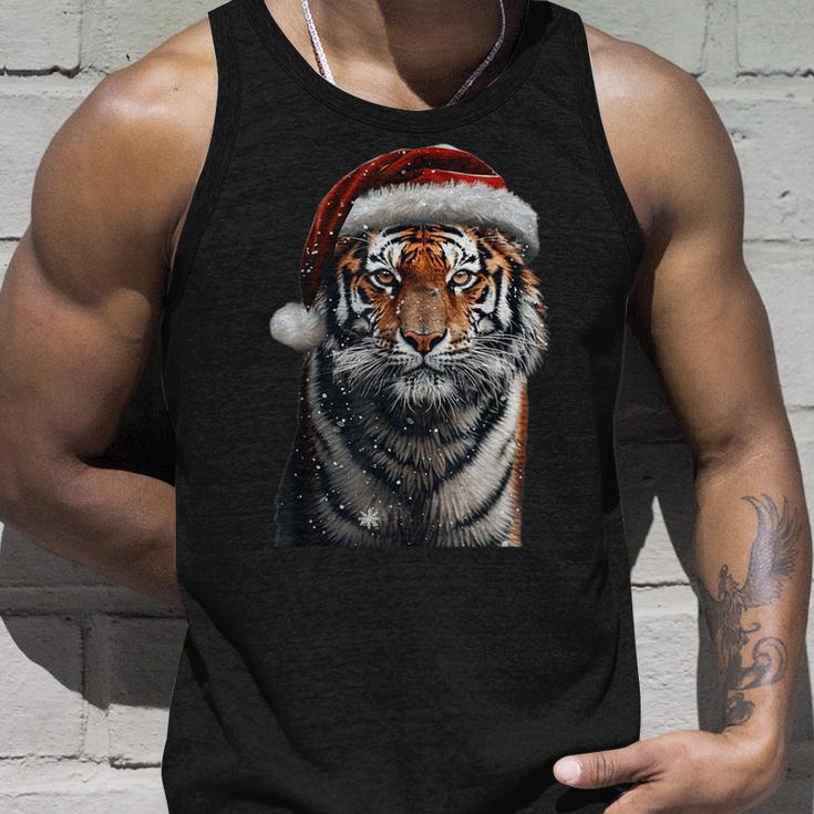 Tiger Christmas Tank Top Geschenke für Ihn