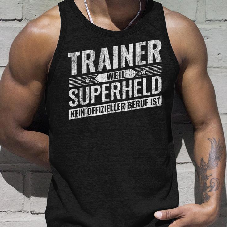 Top Trainer Hero Training Football Trainer Tank Top Geschenke für Ihn