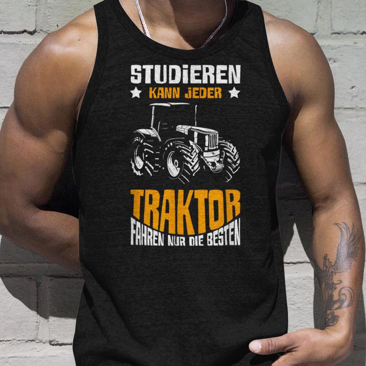 Tractor Driving The Best Farm Farmer Boys Tank Top Geschenke für Ihn