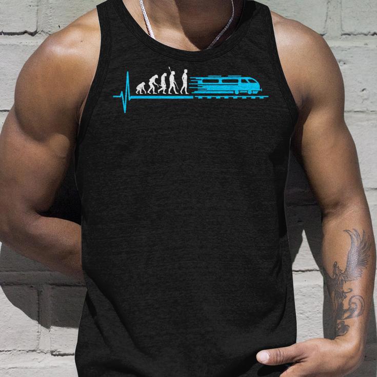 Train Evolution Railway Model Railway Driver Tank Top Geschenke für Ihn