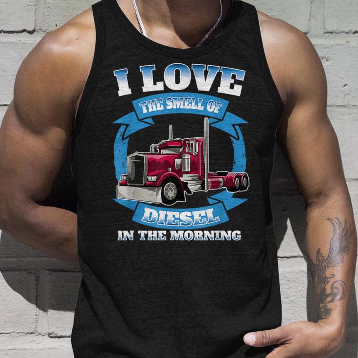Truck Driver Diesel I Fuel Trucker Fun Tank Top - Monsterry