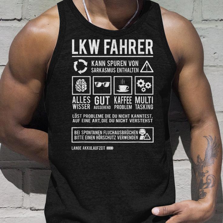 Truck Driver Slogan Truck Driver Tank Top Geschenke für Ihn