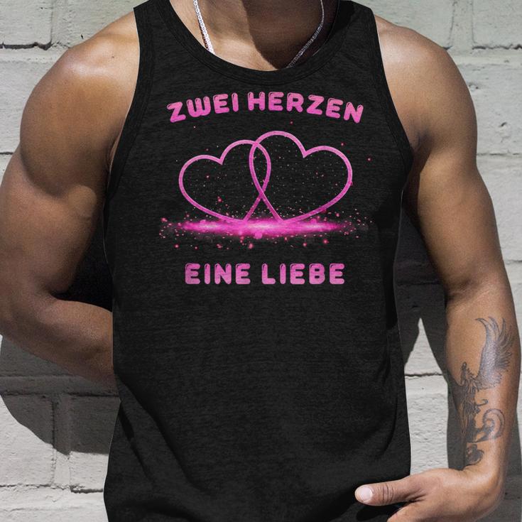 Two Hearts One Love Tank Top Geschenke für Ihn