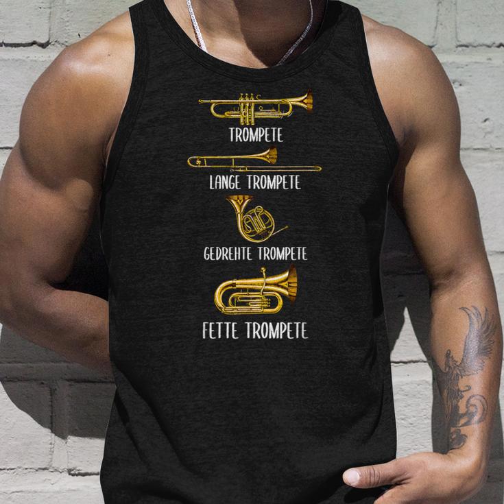 Types Of Trumpets Trumpet Surprise Instrument Tank Top Geschenke für Ihn