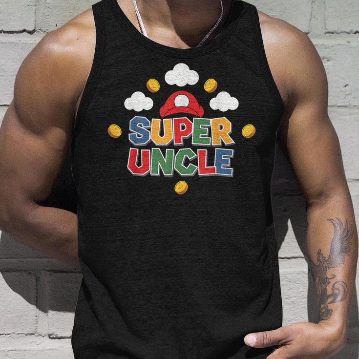 Uncle Gamer Super Uncle Gamerideo Game Uncle Tank Top Geschenke für Ihn