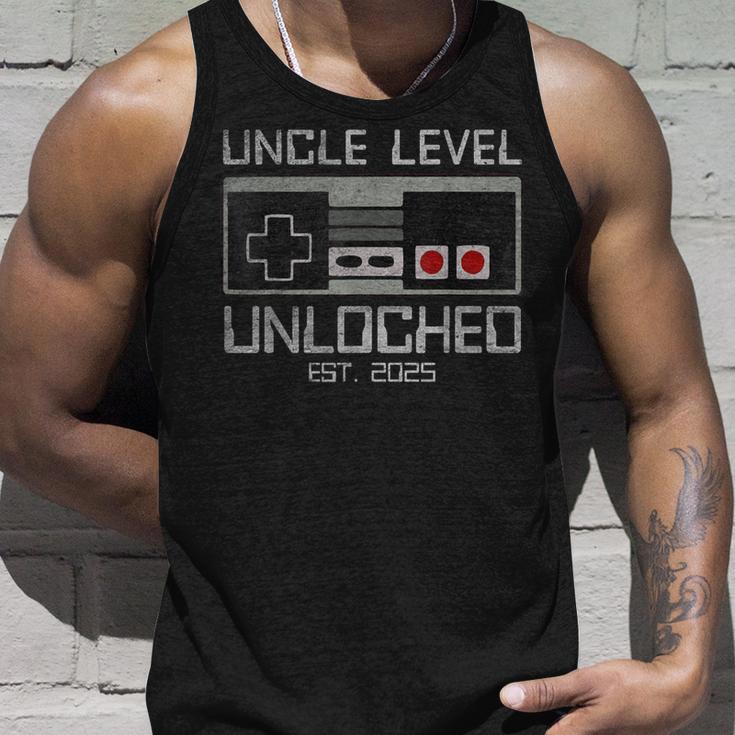 Unkel-Level 2025 Unlocked Step Up Uncle Tank Top Geschenke für Ihn