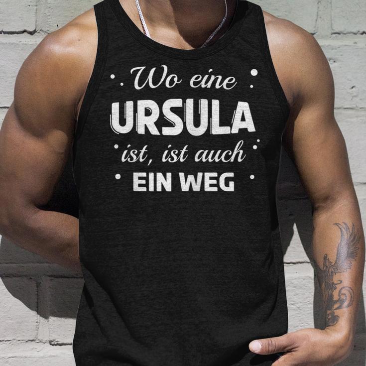 Ursula Name Saying For Proud Ursulas Tank Top Geschenke für Ihn