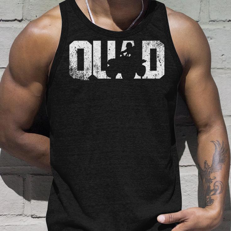 Vintage Quad Quad Driver Atv Boys Men Tank Top Geschenke für Ihn