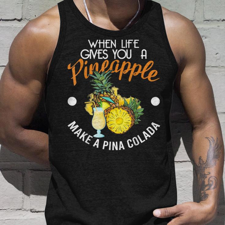 Wenn Das Leben Dir Eine Pineanas Gibt Mach Eine Pina Colada S Tank Top Geschenke für Ihn