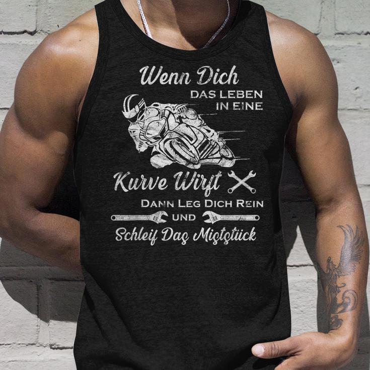 Wenn Dich Das Leben In Ein Kurve Throw Tank Top Geschenke für Ihn