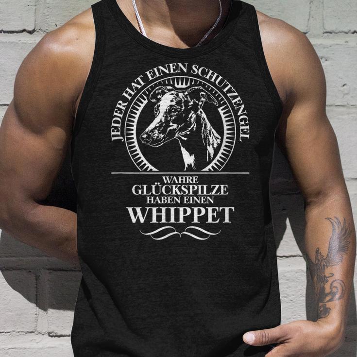 Whippet Guardian Angel Dog Greyhound Dog Saying Tank Top Geschenke für Ihn