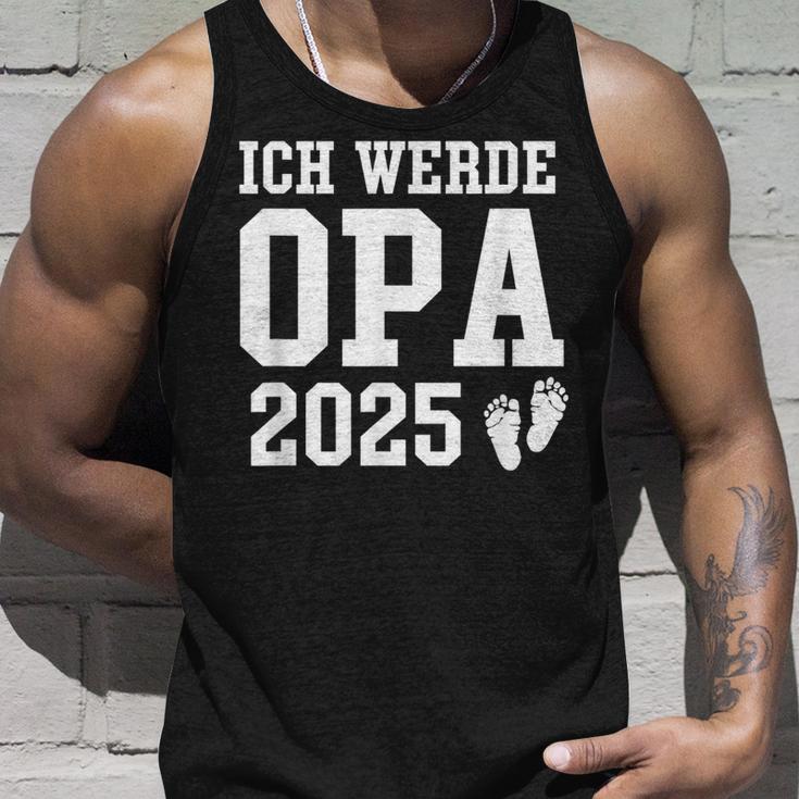 I Will Grandpa 2025 Baby Announcement Grandpa 2025 Tank Top Geschenke für Ihn