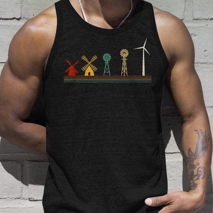 Wind Energy Development Windmill Tank Top Geschenke für Ihn