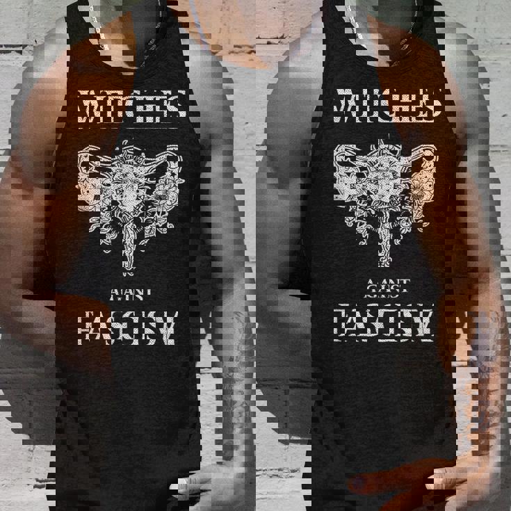Witches Against Fascism Occult Grunge Goth Punk Wicca Tank Top Geschenke für Ihn