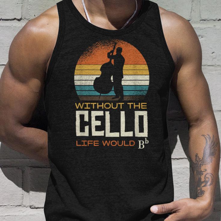 Without The Cello Life Would Bb Tank Top Geschenke für Ihn