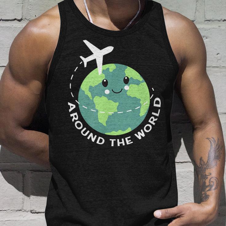 World Travel Around The World Trip Holidays Tank Top Geschenke für Ihn