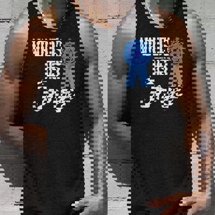 World's Best Jorge Primer Nombre Camiseta sin mangas Regalos para él