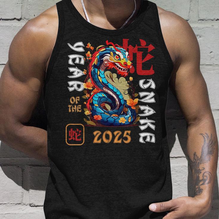 Year Of The Snake 2025 Zodiac Chinese New Year 2025 Tank Top Geschenke für Ihn