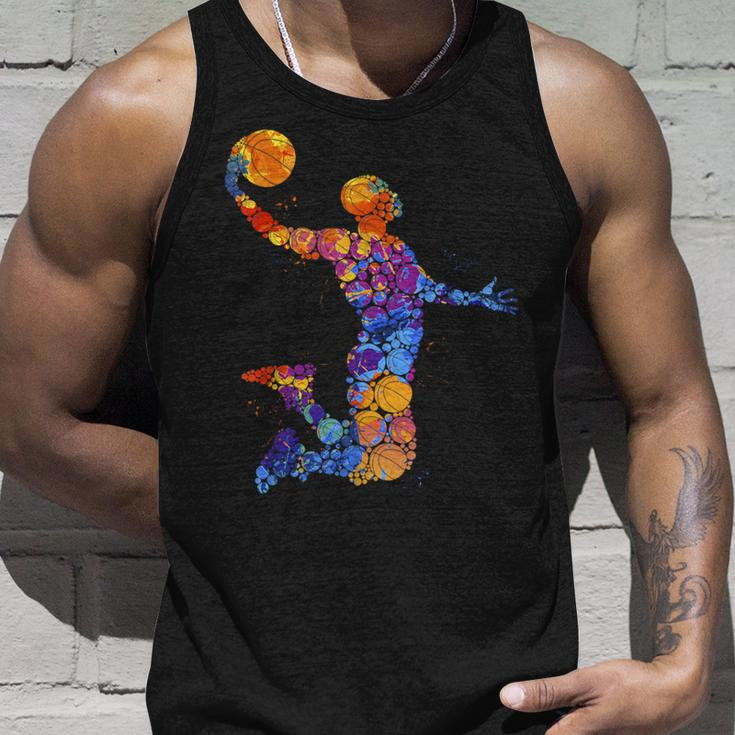 Young Basketball Graphic Player Tank Top Geschenke für Ihn