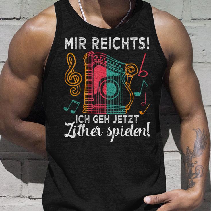 Zither Zither Player Tank Top Geschenke für Ihn