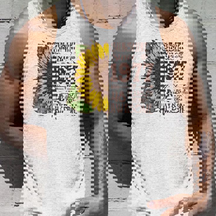 1977 Sunflower Sunshine 2025 Tank Top Gifts for Him