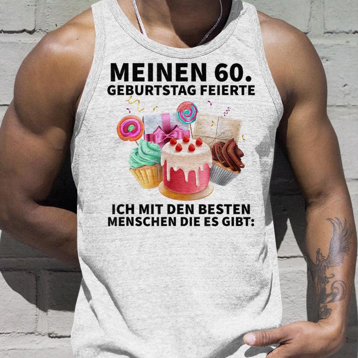 60Th Birthday Signing 60Th Birthday Tank Top Geschenke für Ihn