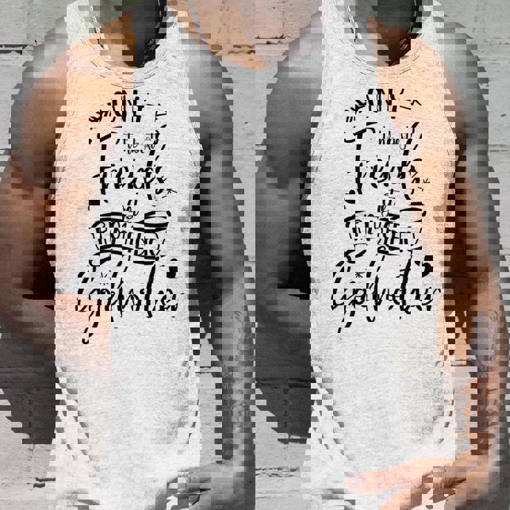 Only The Best Friends Get Promoted To Godmother Tank Top Gifts for Him