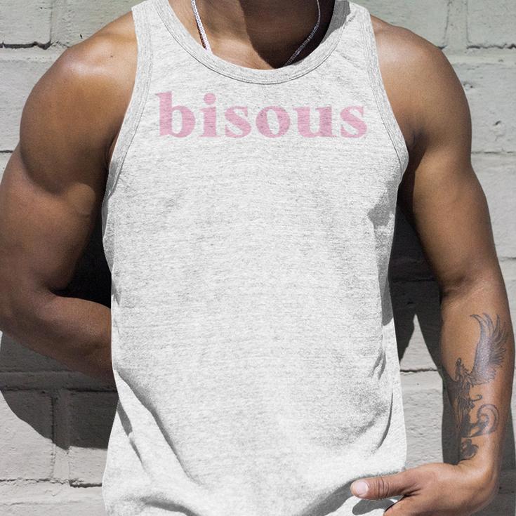 Bisous Kisses Graphic Blue S Tank Top Geschenke für Ihn