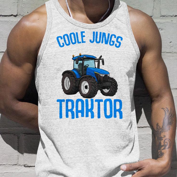 Children's Cool Boys Driving Tractor Tractor Boy Tank Top Geschenke für Ihn