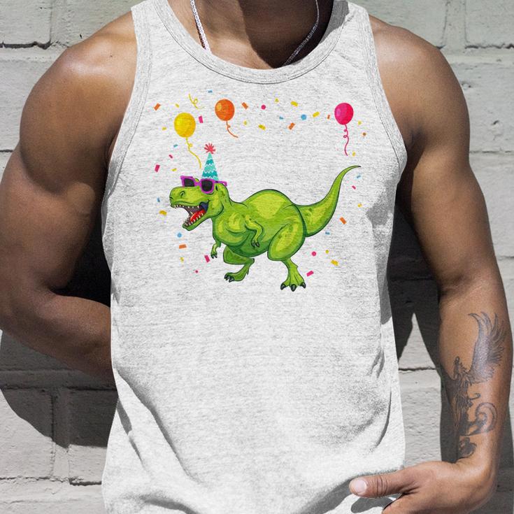 Children's Geburtstags 6 Jahre Junge Dinosaurier Dino Ich Bin 6 Tank Top Geschenke für Ihn