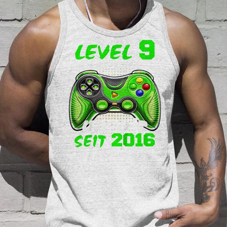 Children's Level 9 Birthday Boy Gamer 2016 9Th Birthday Tank Top Geschenke für Ihn