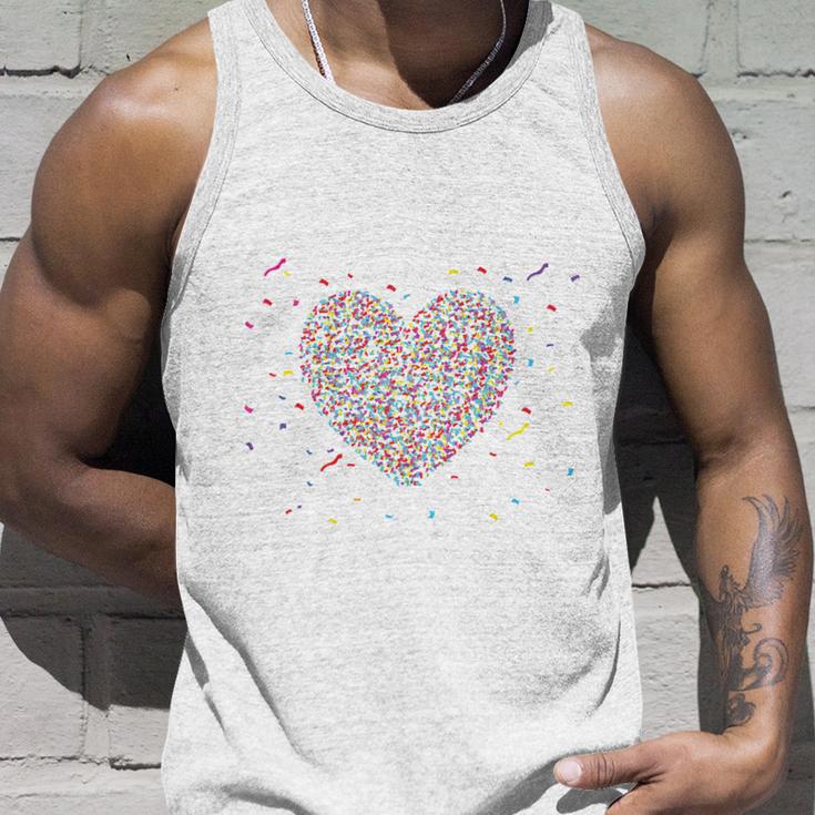 Confetti In The Heart Fancy Dress Carnival Confetti Costume Outfit Tank Top Geschenke für Ihn