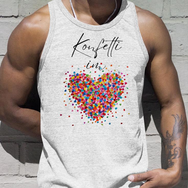 Confetti In The Heart Fancy Dress Carnival Costume Replacement Tank Top Geschenke für Ihn