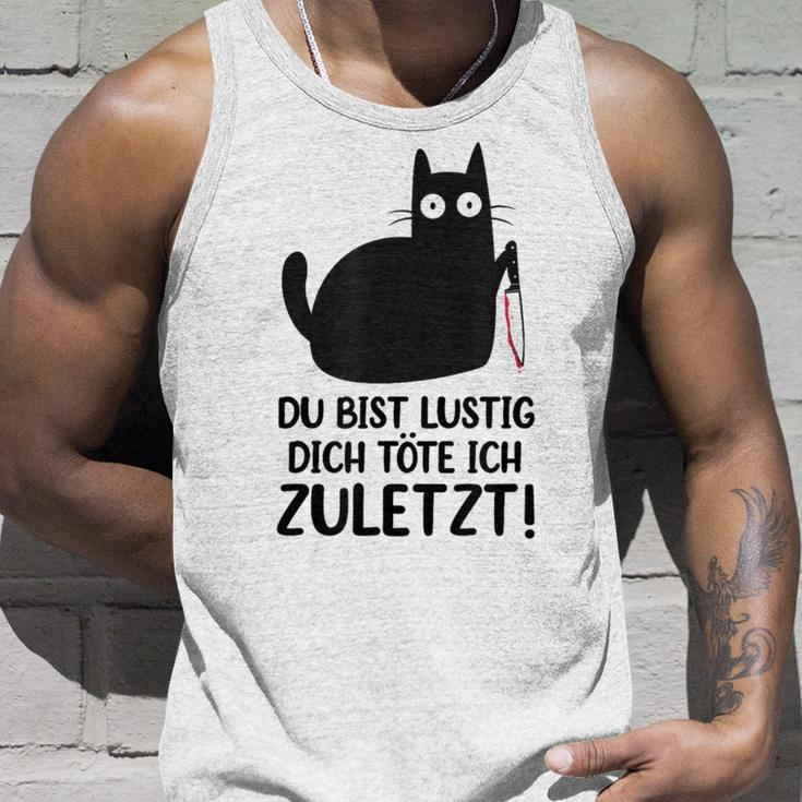 Du Bist Lustige Dich Töte Ich Zurletz German Tank Top Geschenke für Ihn