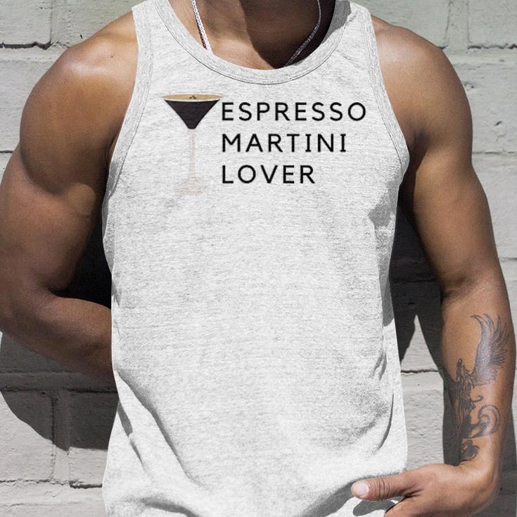 Espresso Martini Lover Statement Tank Top Geschenke für Ihn