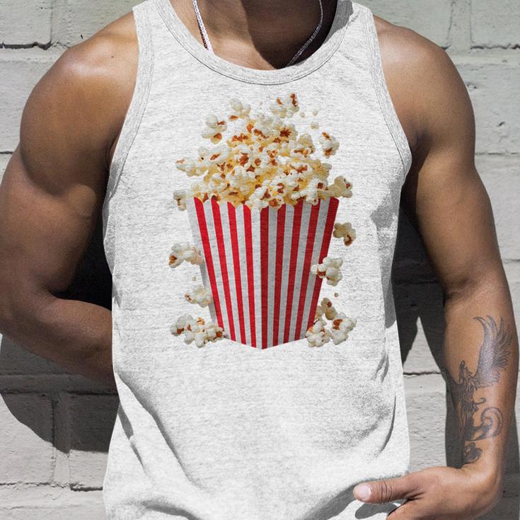 Fancy Dress & Carnival Retro Popcorn Costume Blue Tank Top Geschenke für Ihn