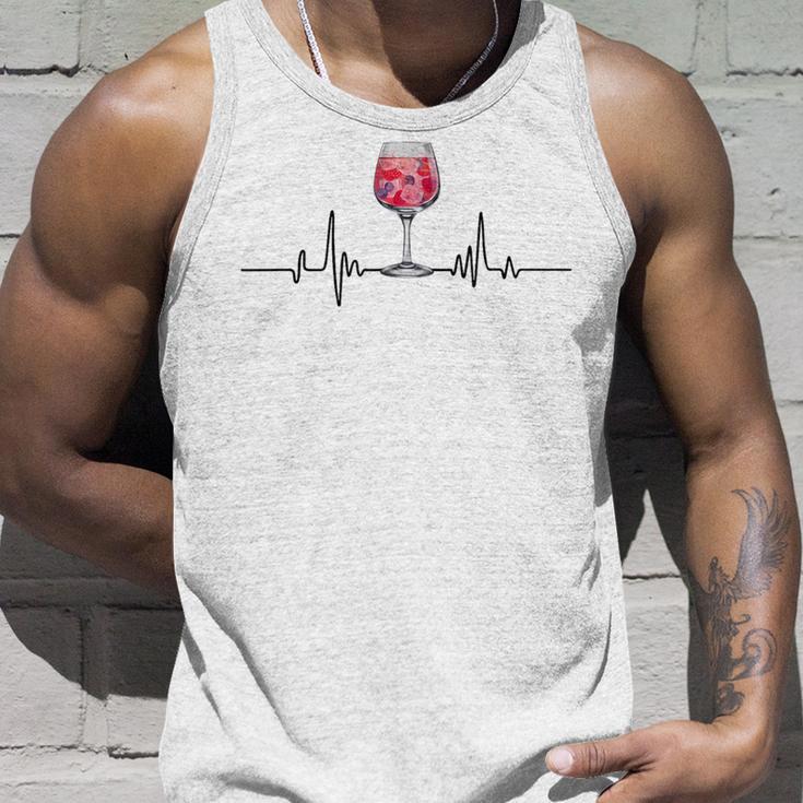 Heartbeat Wildberry Lillet Fruits Cocktail Summer Alcohol Gray Tank Top Geschenke für Ihn