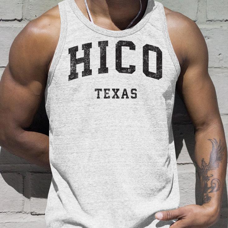 Hico Texas Tx Sportifintage Débardeur e Cadeaux pour lui
