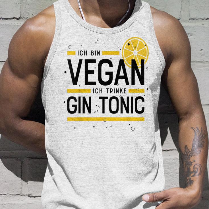 Ich Binegan Ich Trinke Gin Tonic X Lecker Gin Tank Top Geschenke für Ihn