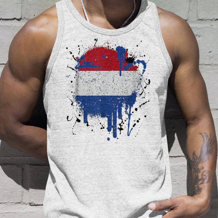 Kings Day Holanda Holanda Bandera Holandesa Koningsdag Camiseta sin mangas Regalos para él
