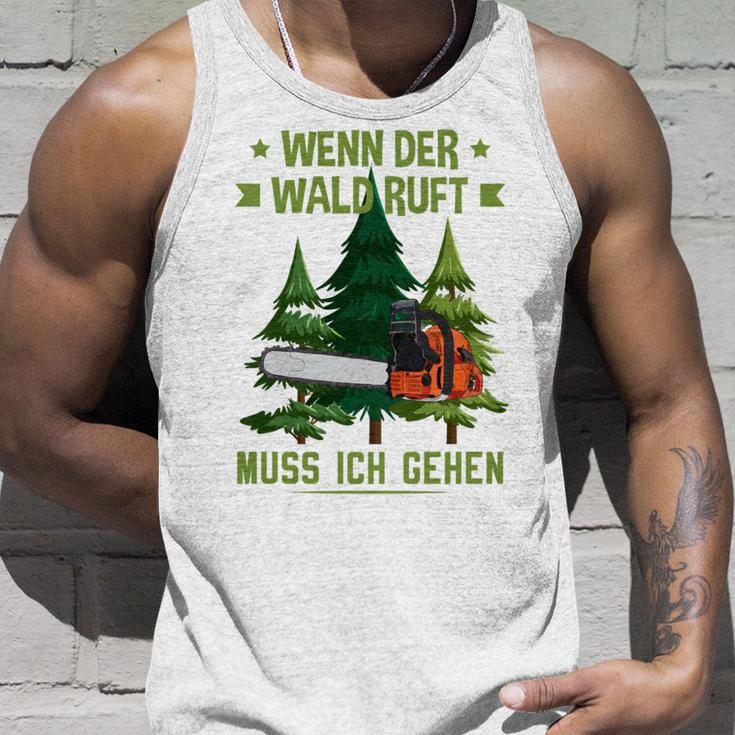 Long-Sleeved Lumberjack Wenn Der Wald Ruft Muss Ich Gehen Tank Top Geschenke für Ihn