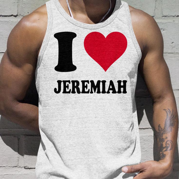 I Love Jeremiah Tank Top Geschenke für Ihn