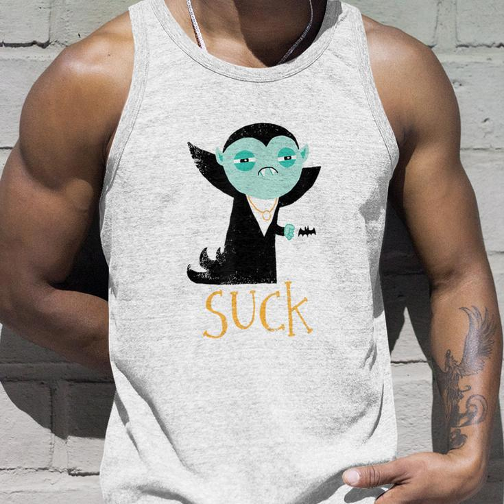 Mornings Suck Cute & Grumpy Morningampire Dm Gray Tank Top Geschenke für Ihn