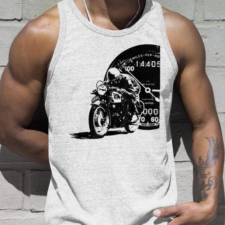 Motorcycle Heartbeat Biker Line Frequency Motorcycle Tank Top Geschenke für Ihn