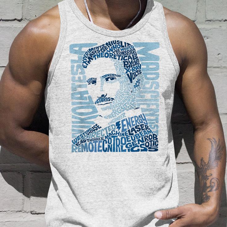 Nikola Tesla Illustration By Glitschika s Tank Top Geschenke für Ihn