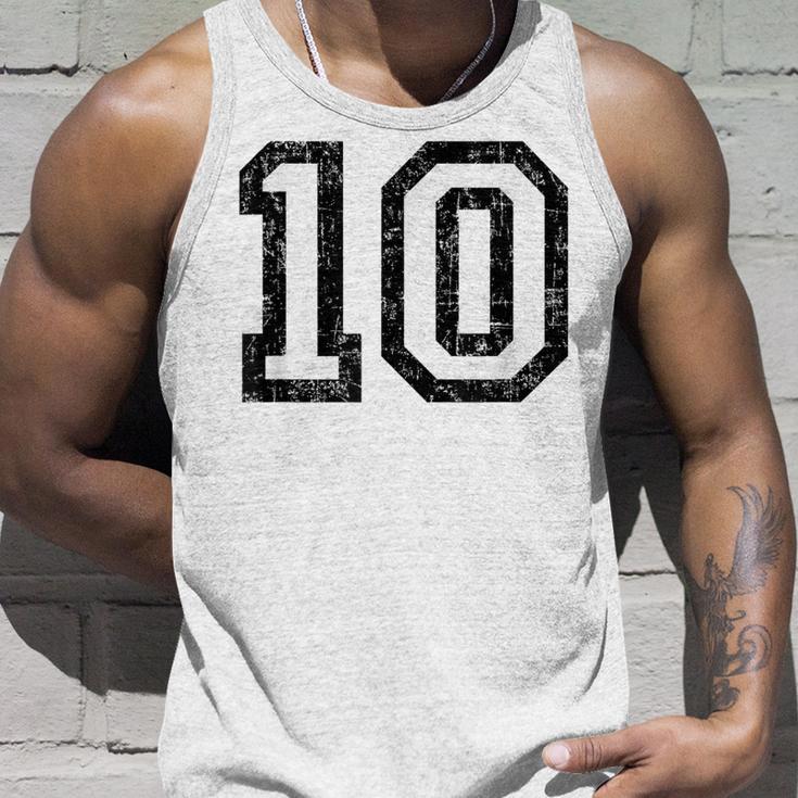 Number 10Intage Tank Top Geschenke für Ihn