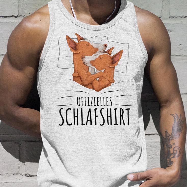 Official Podenco Ibicenco Dog Sleep Tank Top Geschenke für Ihn